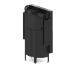КАМИННАЯ ТОПКА С ВОДЯНЫМ КОНТУРОМ HITZE ALBERO AQUASYSTEM ALAQS68X53.G